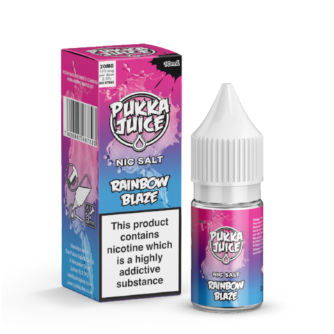 PUKKA SALTS RAINBOW BLAZE 10ML 20MG