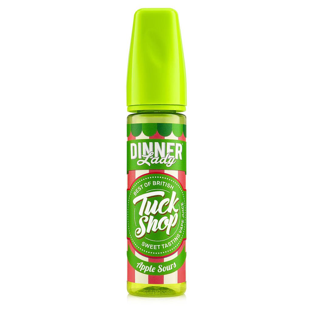DINNER LADY TUCK SHOP APPLE SOURS 70/30 0MG 50ML