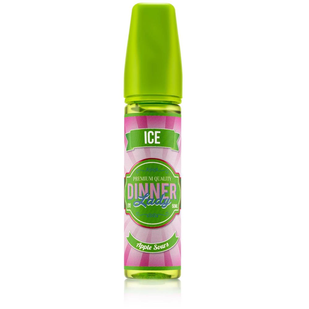 DINNER LADY ICE APPLE SOURS 70/30 0MG 60ML