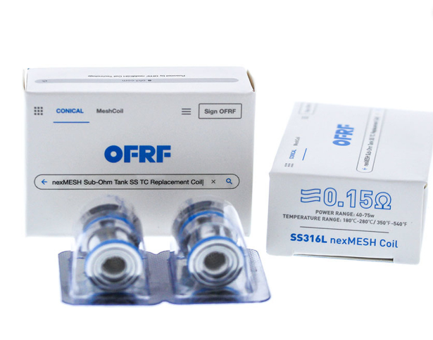 OFRF NEXMESH SS COIL 0.15 OHMS (END OF LINE)