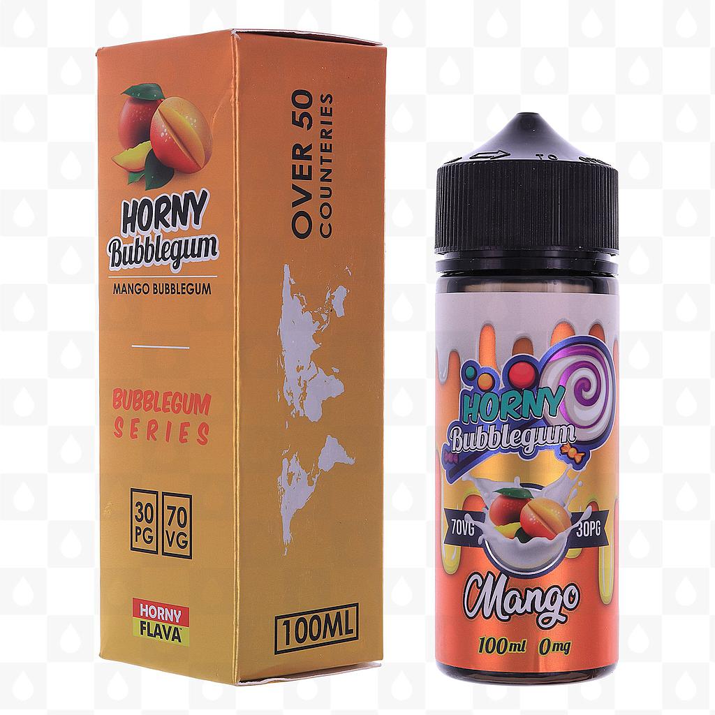 HORNY BUBBLEGUM SERIES MANGO 70/30 0MG 120ML SHORTFILL