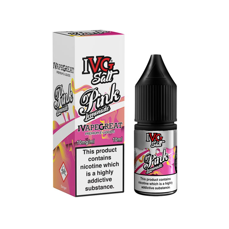 IVG SALTS PINK LEMONADE 50/50 10ML 20MG