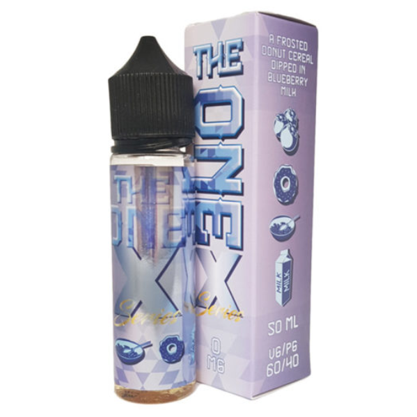 THE ONE X SERIES BLUEBERRY MILK 70/30 0MG 60ML 