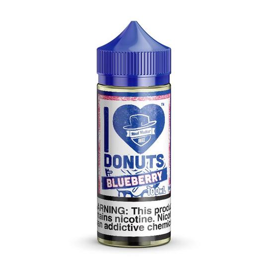 MAD HATTER I LOVE DONUTS BLUEBERRY 70/30 0MG 100ML 