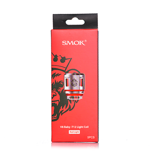 SMOK V8 BABY T12 RED LIGHT COIL 0.15 OHMS (END OF LINE)