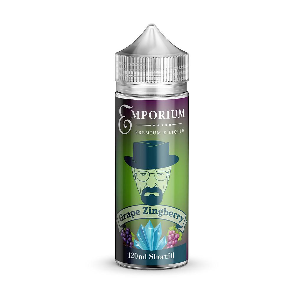 EMPORIUM GRAPE ZINGBERRY 60/40 0MG 120ML SHORTFILL