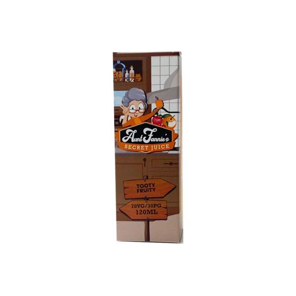 AUNT FANNIES TOOTY FRUITY 70/30 0MG 120ML