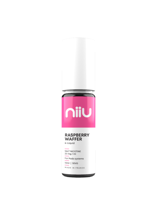 NIIU SALTS RASPBERRY WAFER 10ML 20MG