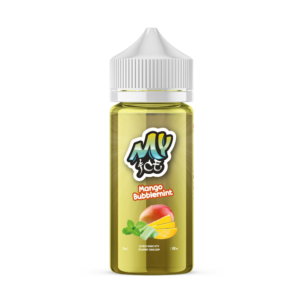 MY ELIQUID MANGO BUBBLEMINT 70/30 0MG 120ML