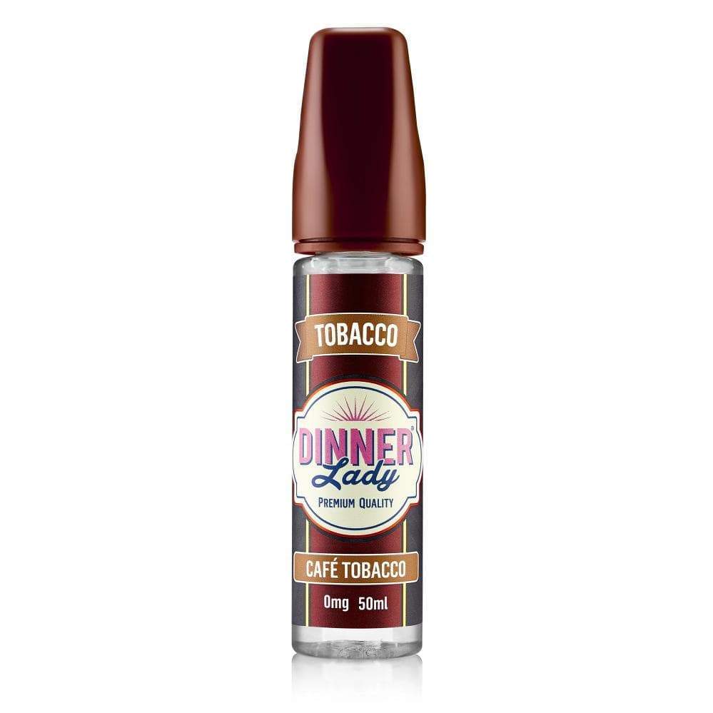 DINNER LADY CAFE TOBACCO 70/30 0MG 50ML