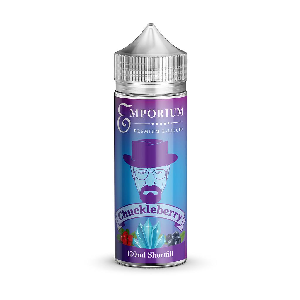 EMPORIUM CHUCKLEBERRY 60/40 0MG 120ML SHORTFILL