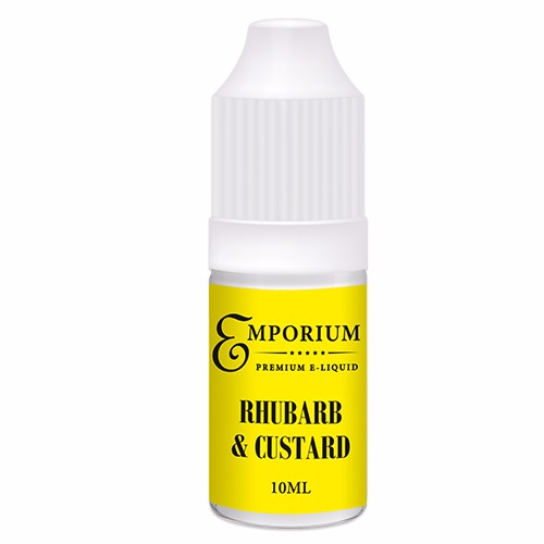 EMPORIUM RHUBARB &amp; CUSTARD 50/50 18MG 10ML