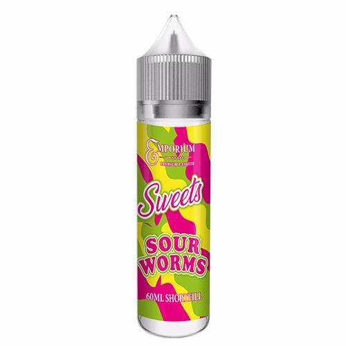 EMPORIUM SWEETS SOUR WORMS 70/30 0MG 60ML