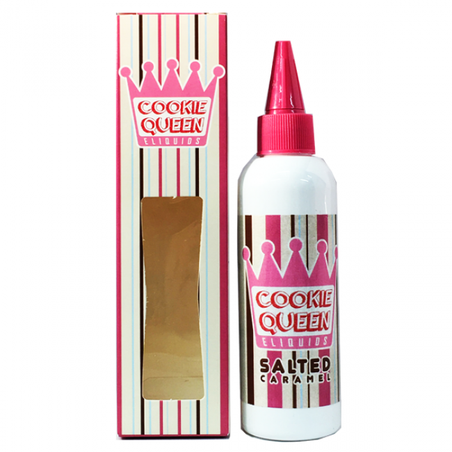 COOKIE QUEEN SALTED CARAMEL 70/30 0MG 120ML