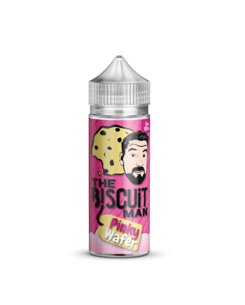 THE BISCUIT MAN PINKY WAFER  70/30 0MG 100ML SHORTFILL