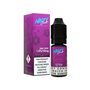 NASTY SALTS ASAP GRAPE 50/50 10ML 20MG