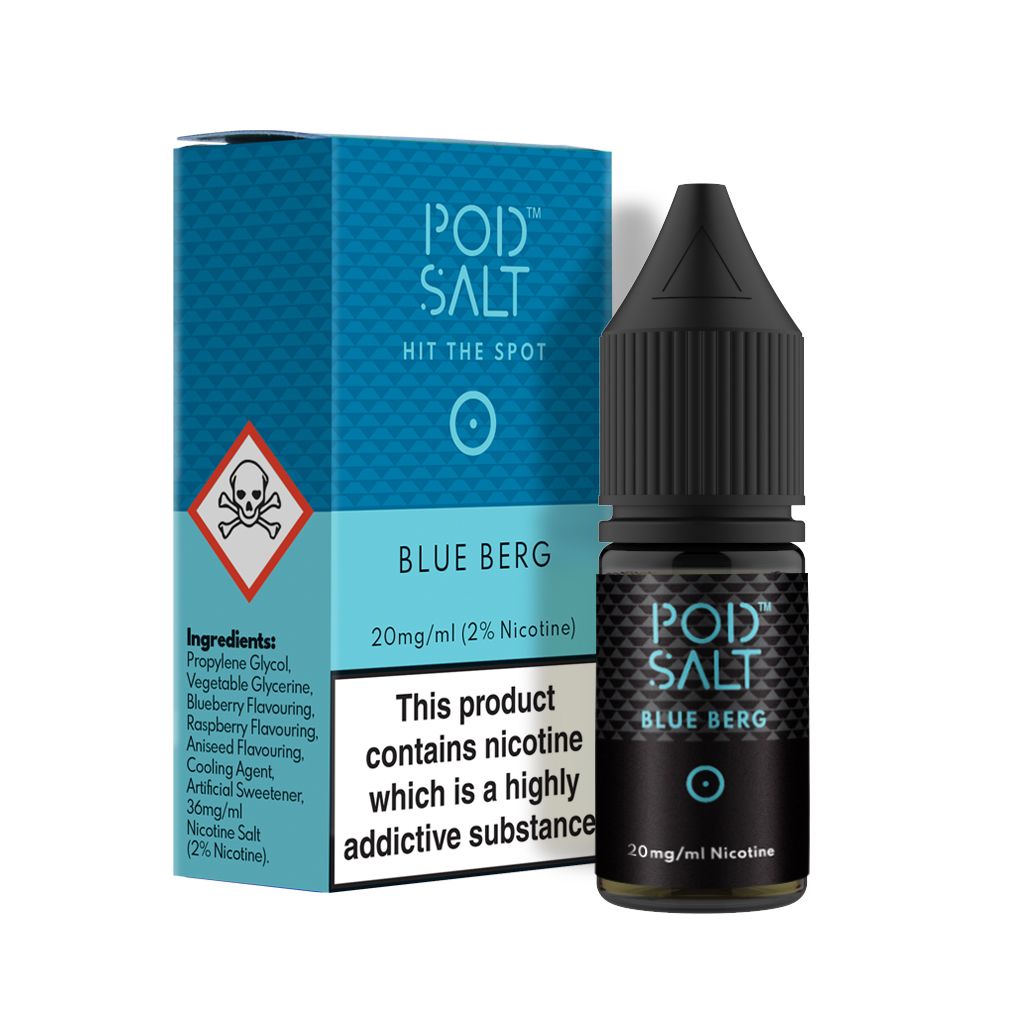 POD SALT BLUE BERG 10ML 20MG