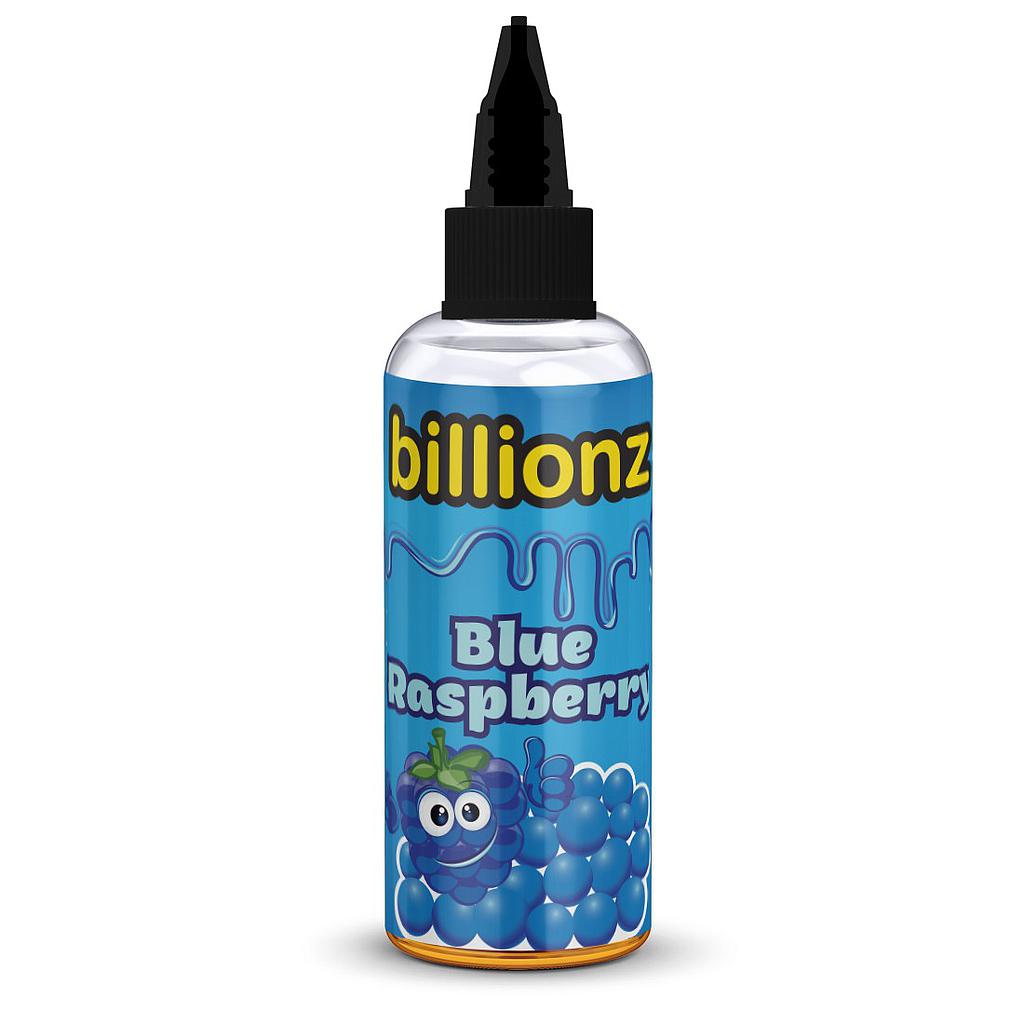  BILLIONZ BLUE RASPBERRY 60/40 0MG 100ML SHORTFILL 